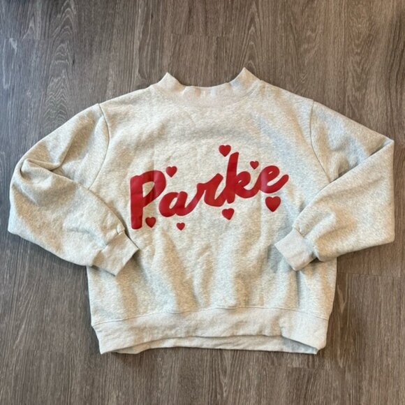 Parke Sweetheart Mockneck Valentine's Day Sweatshirt - Picture 1 of 5